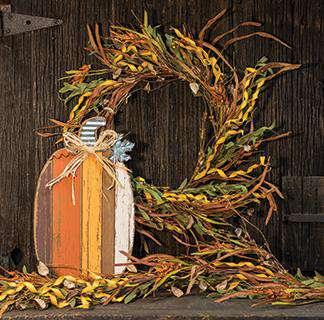 Fall Wheat & Grass Garland, 4ft - The Fox Decor